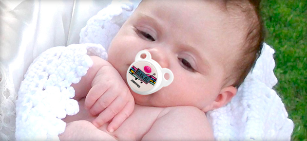 Соска-термометр