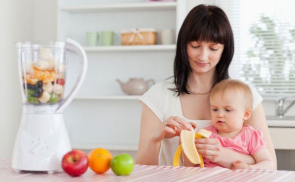 Банани при грудному вигодовуванні немовляти