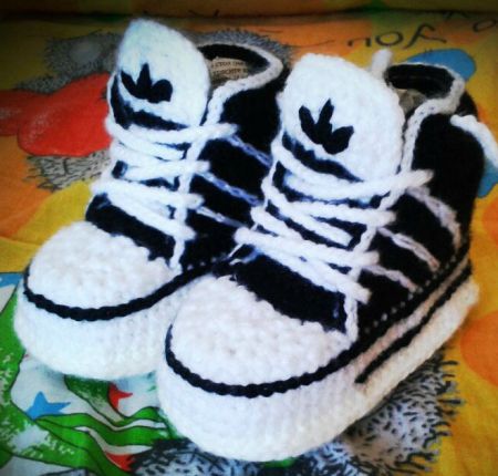 Як звязати пінетки для новонародженого гачком Як звязати пінетки для новонародженого гачком