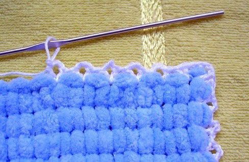 Вязані пледи для новонародженого