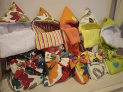 Пошиття та вязання конвертів для новонароджених