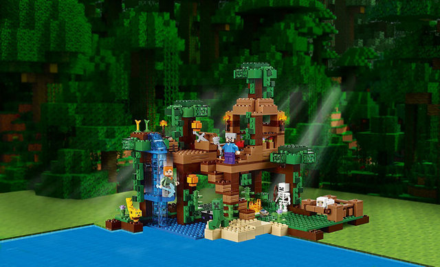 ЛЕГО майнкрафт