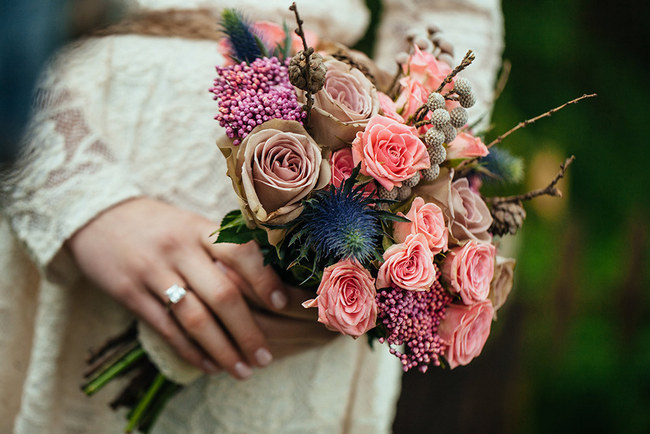 Букет в стиле &laquo;рустик&raquo;