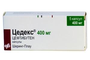 Суспензія-антибіотик для дітей Цедекс