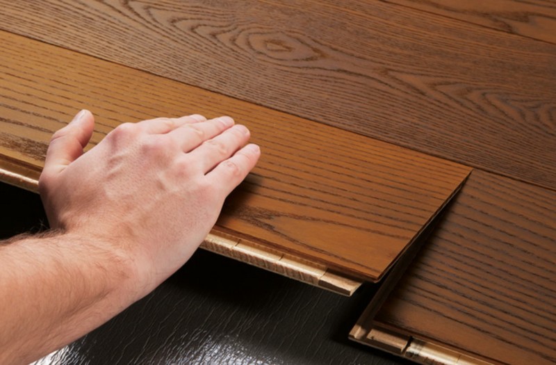 монтаж паркетної дошки