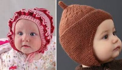 Вязання шапочок для новонароджених