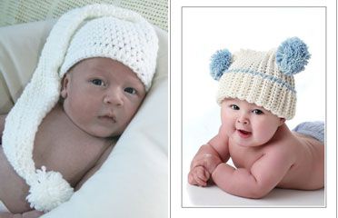 Вязання шапочок для новонароджених