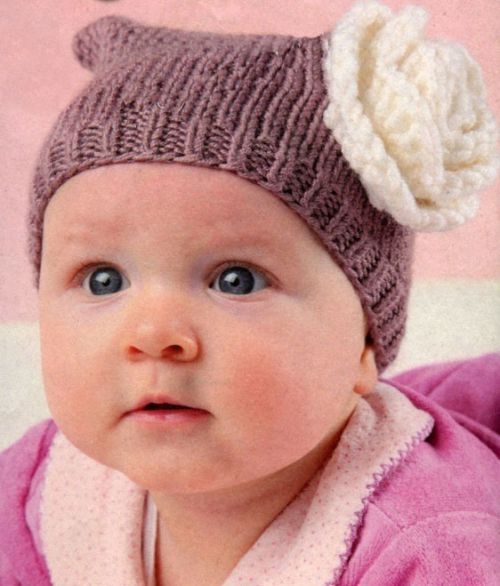 Вязання шапочок для новонароджених