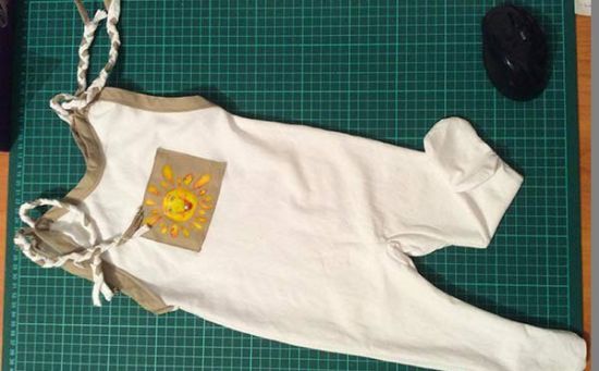 Як зшити повзунки для немовляти Як зшити повзунки для немовляти