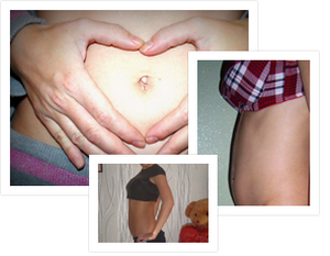 Фото живота на третьому тижні вагітності